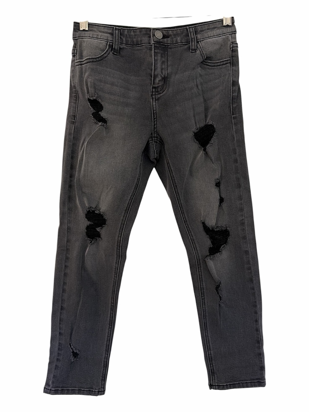 Weissman Kids Distressed Black Jeans